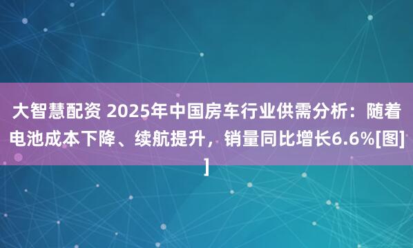 大智慧配资 2025年中国房车行业供需分析：随着电池成本下降、续航提升，销量同比增长6.6%[图]