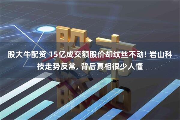 股大牛配资 15亿成交额股价却纹丝不动! 岩山科技走势反常, 背后真相很少人懂